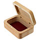 Rosary box with official Jubilee 2025 logo in wood s4
