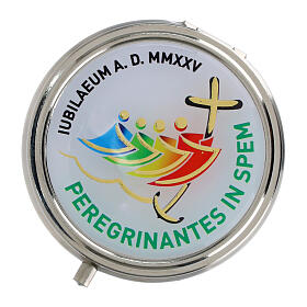 Portarosario logo Giubileo resina 6 cm rosario
