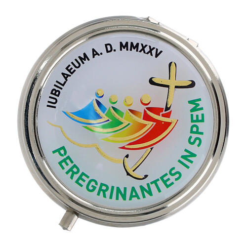 Porta terço logótipo Jubileu em resina 6 cm 1