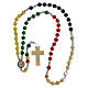 Missionary wooden rosary with Jubilee case s7
