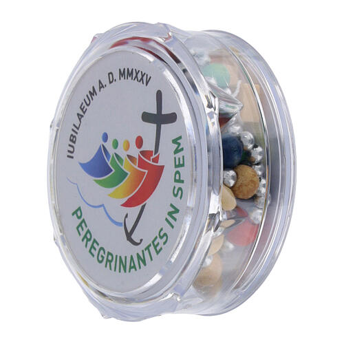 Wooden Missionary rosary with Jubilee box 4