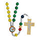 Wooden Missionary rosary with Jubilee box s1