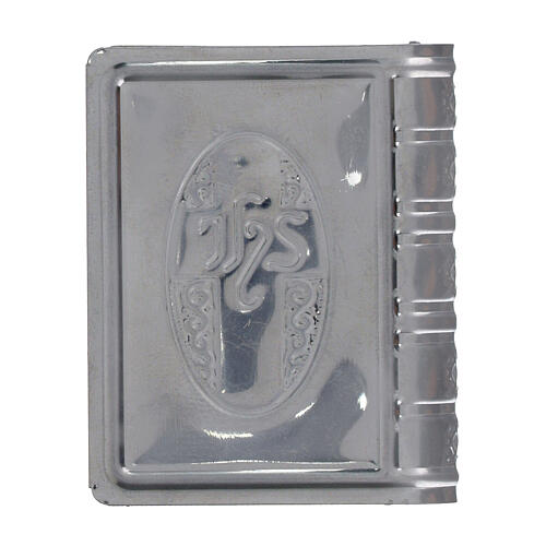 Jubilee book-shaped rosary case of 0.2x0.16 in 8