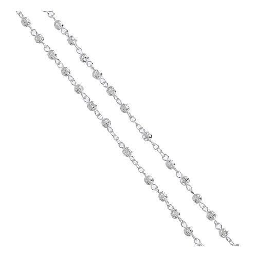 Portarosario metallo dorato Giubileo 5 cm rosario 6