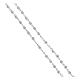 Portarosario metallo dorato Giubileo 5 cm rosario s6