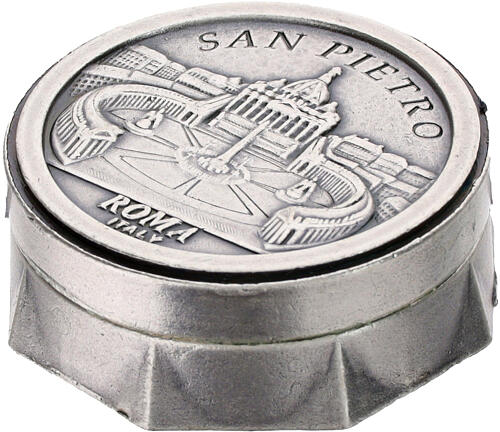 Caja para rosario y rosario Jubileo 2025 zamak 5 cm 6