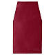Estuche para rosario cierre bolsillo rojo 9x8 cm s4