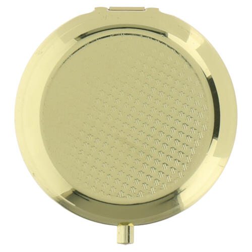Portarosario Valenti dorato JHS uva e spighe per rosario 4 mm 5