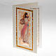 Divine Mercy card with parchment s2