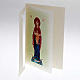 Christmas wishes card with scroll Our Lady Queen of the Missions s2