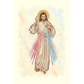 Glückwunschkarte Bild Jesus Barmherzigkeit