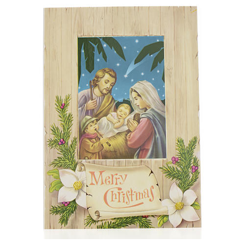 Christmas Card with Merry Christmas wishes 1