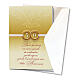 Glückwunschkarte für Goldene Hochzeit mit Text in italienischer Sprache s2