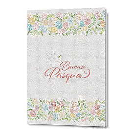 Greeting card in pearl paper Flowers and Dove