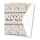 Greeting card in pearl paper Christmas Decorations s2