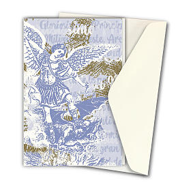 Grußkarte, Pop-Art – Erzengel Michael