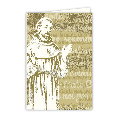 Saint Francis of Assisi Greeting Card 1