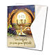 First Communion money gift card with chalice, 6x4 in s2