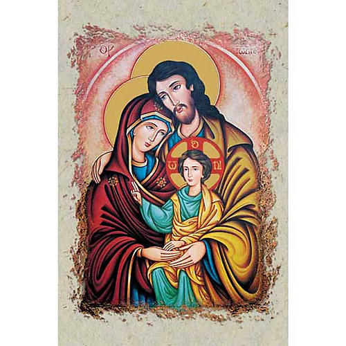 Holy card, Holy Family 1
