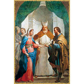 Heiligenbildchen, Hochzeit von Maria und Josef
