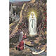 Heiligenbildchen, Heiligtum von Lourdes und Grotte s1