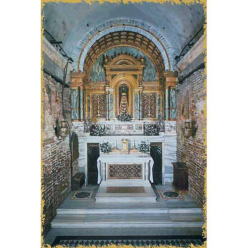 Heiligenbildchen, Muttergottes von Loreto, Kapellenansicht 1