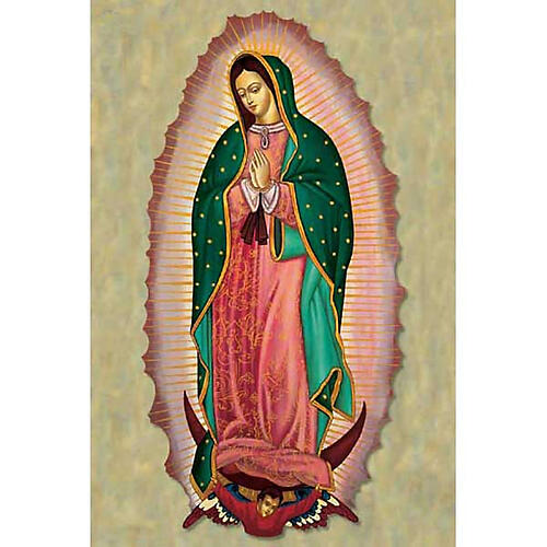 Heiligenbildchen, Unsere Liebe Frau von Guadalupe 1