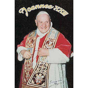 Heiligenbildchen, Papst Johannes XXIII, Schriftzug "Joannes XXIII"