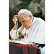 Heiligenbildchen, Papst Johannes Paul II im Gebet s1