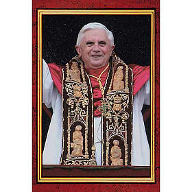Benedict XVI holy card