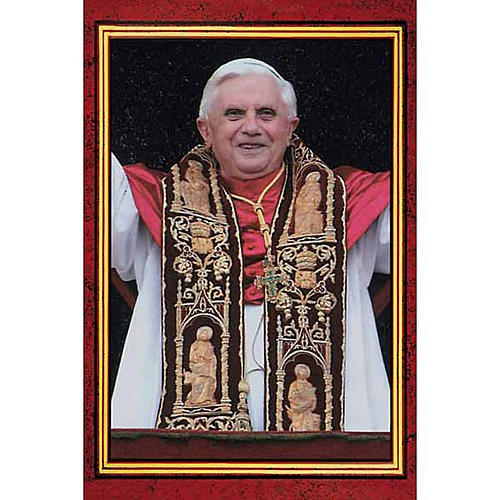 Estampa Papa Benedicto XVI 1