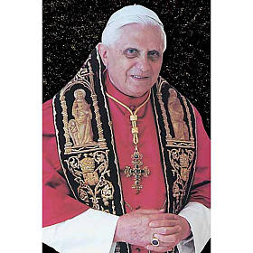 Pope Benedict XVI holy card