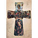 Heiligenbildchen, Erzengel Michael und Kreuz s1