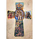 Holy Card with cross and archangels s1