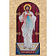 Merciful Jesus icon Holy Card s1