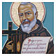 Holy Card, Saint Padre Pio of Pietralcina s2