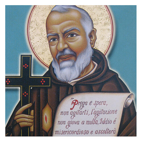 Santinho São Padre Pio de Pietrelcina 2