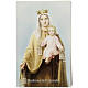 Our Lady of Mount Carmel holy card with prayer s1