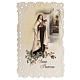 Saint Therese holy card with prayer in English s1