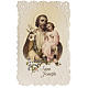 Santino Saint Joseph con preghiera (inglese) s1