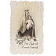 Our Lady of Mount Carmel holy card with prayer in ENGLISH s1