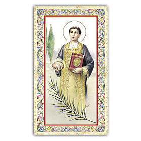 Obrazek Święty Stefan 10x5 cm