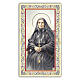 Heiligenbildchen, Heilige Franziska Xaviera Cabrini, 10x5 cm, Gebet in italienischer Sprache s1