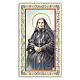 Holy card, Saint Fances Cabrini, Prayer ITA, 10x5 cm s1