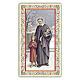 Holy card, Saint Vincent de Paul, Prayer ITA, 10x5 cm s1