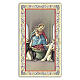 Heiligenbildchen, Unsere Liebe Frau von Pompeji, 10x5 cm, Gebet in italienischer Sprache s1