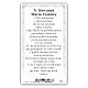 Holy card, Saint John Vianney, Prayer ITA 10x5 cm s2