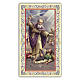 Holy card, Saint Elijah, Prayer ITA 10x5 cm s1