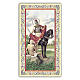 Holy card, Saint Martin, Prayer ITA 10x5 cm s1