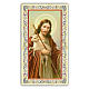 Holy card, Christ the Good Shepherd, Prayer ITA 10x5 cm s1